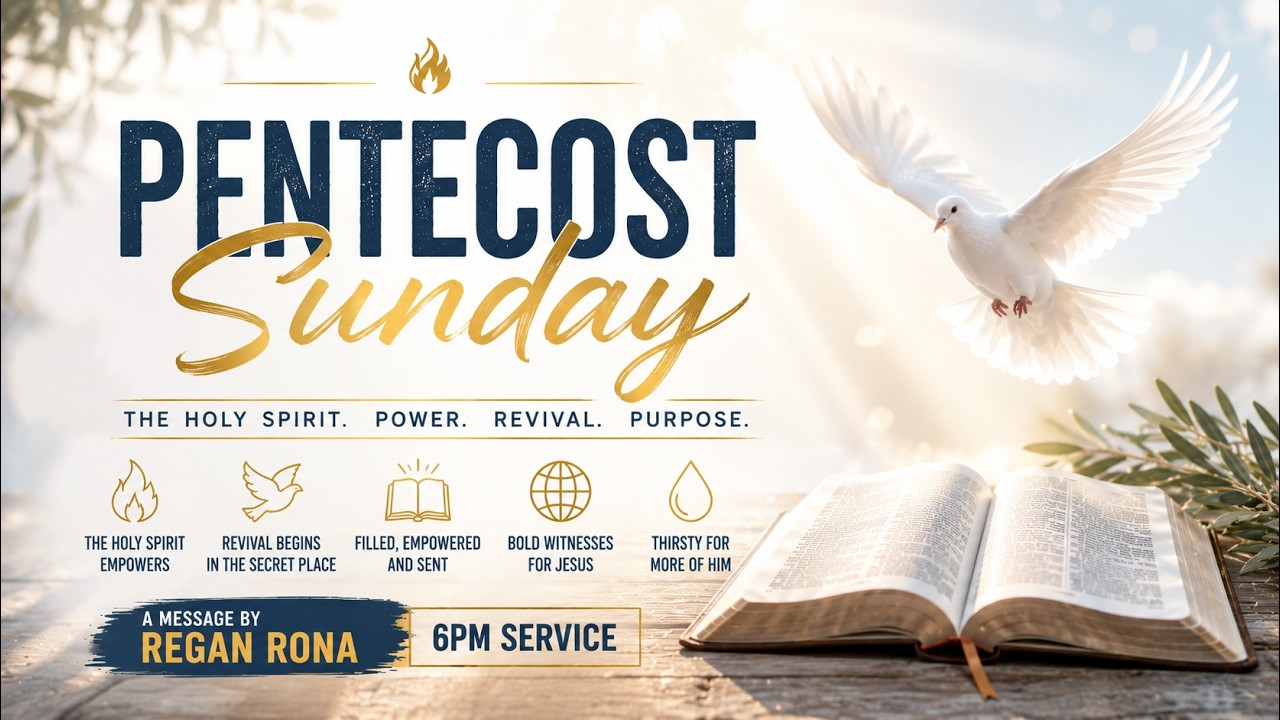 6PM SERVICE | Pentecost Sunday | Regan Rona