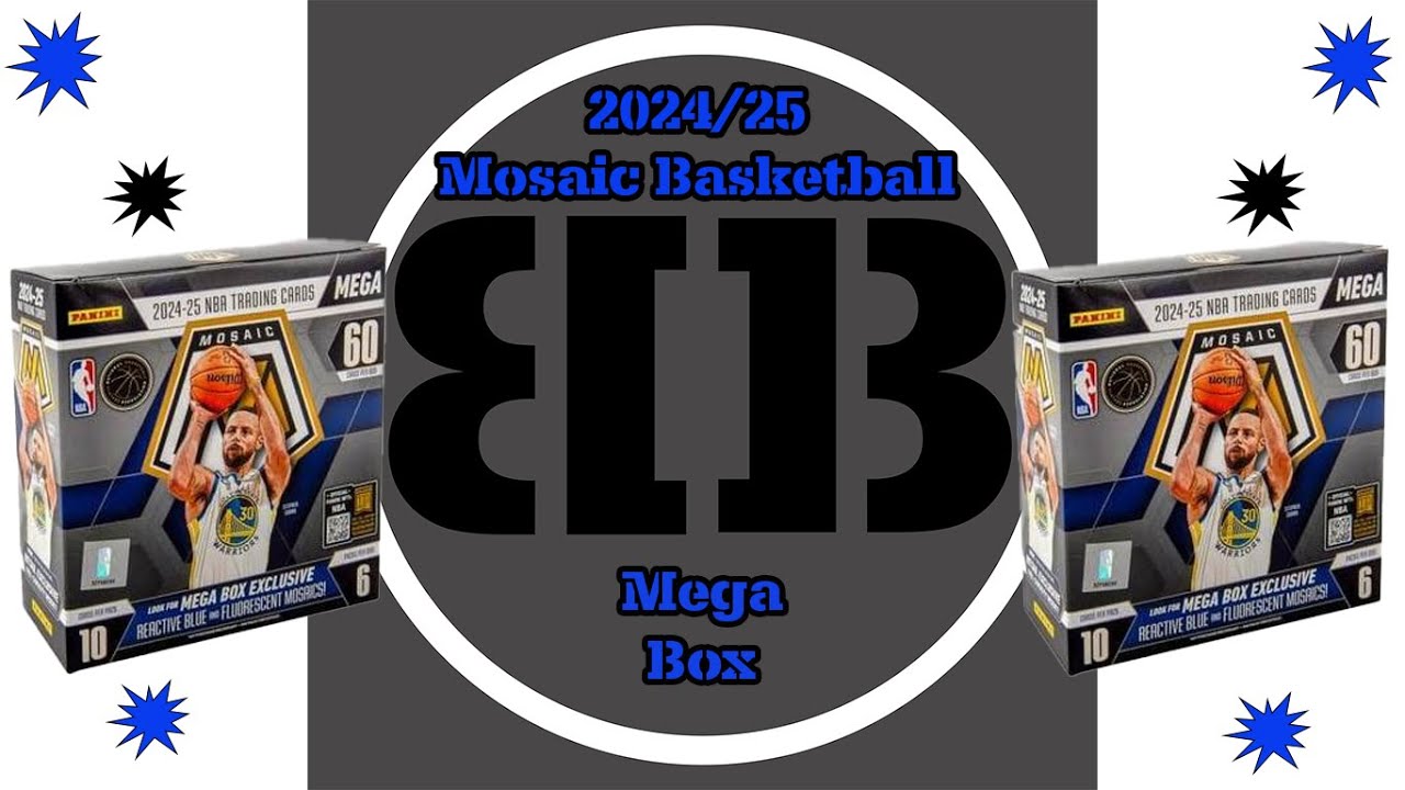 2024/25 Panini Mosaic Basketball Mega Box