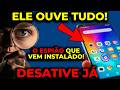ALERTA! Seu Celular Está Te OUVINDO! Desative Esse ESPIÃO Oculto no Android