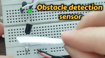 IR Sensor Integration with BC547 Transistor: A Project for Obstacle Detection