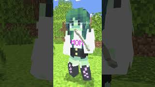 My Mom Is A Superhero 2 - Zombie Girl Minecraft Animation