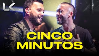 Video thumbnail of "La Konga, Lucas Sugo - CINCO MINUTOS"