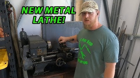 New Metal Lathe! Logan Model 200 10x24