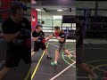 Пётр Ян, работа на руках с экс-претендентом на титул чемпиона мира по боксу