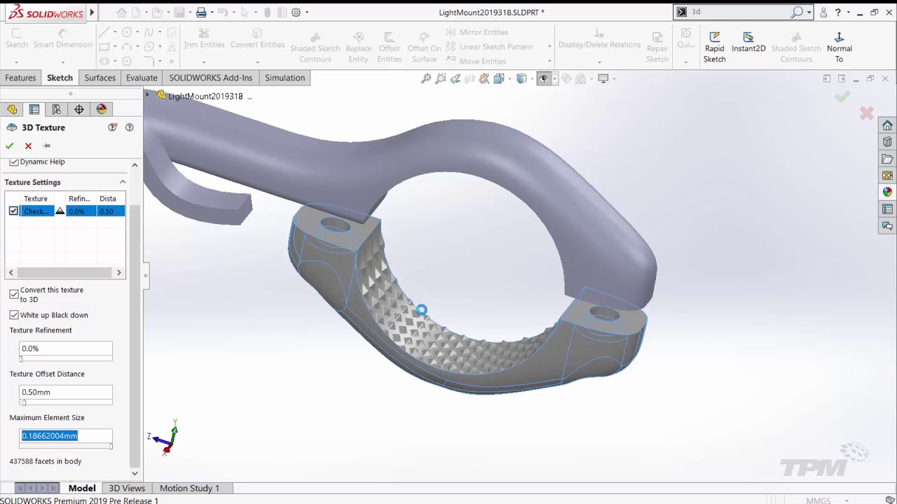 aspetti per solidworks