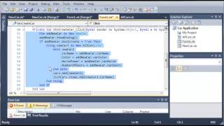 Visual Basic Tutorial   119   Car Part 14 Cancelling AddCar   YouTube