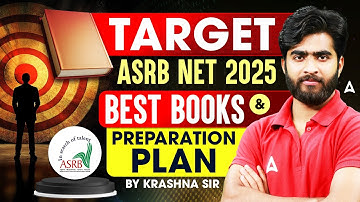 ASRB NET Books 2025 | Best Books & Study Plan ASRB NET | Expert Tips by Krashna Sir