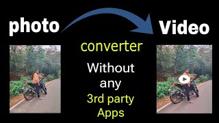 photo to video converter without any 3rd party apps screenshot 4