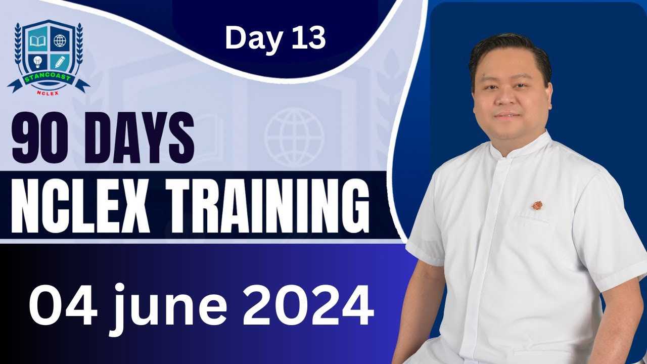 Day #13 (90 Days NCLEX Training by Stancoast) - Pulmonary embolism