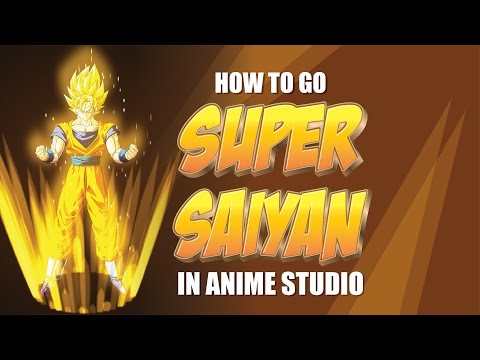 How to create a super Saiyan or summoning spell effect in Anime Studio Pro - MOHO Pro