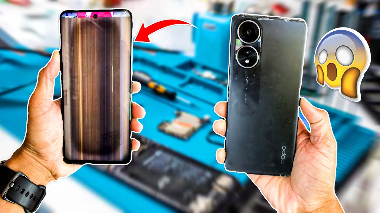 OPPO A58 and OPPO A58 5G LCD Broken Screen Replacement | Cracked Phone Restoration