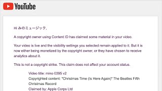 YouTube運営に動画をブロックされました