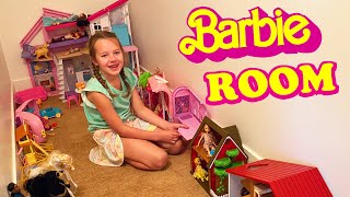Barbie Room - Turning a Closet Into a Barbie Dollhouse Room