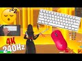 Skyloong GK61 ASMR 😴 Box Fight Gameplay 📦  Satisfying Keyboard Fortnite 4K 240 FPS 🏆