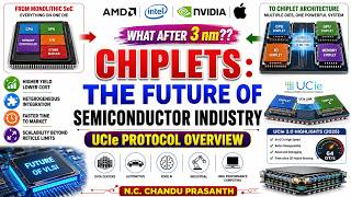 Chiplets Explained |The Future of Semiconductor Industry | UCIe 3.0 Protocol Overview|Future of VLSI Net Worth