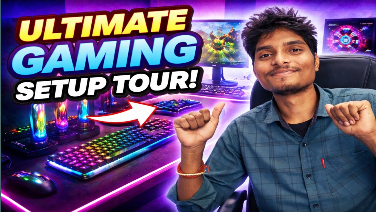"Finally My Dream Gaming Setup 😍 Full PC Build + Room Tour 2026 - YouTube