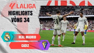 REAL MADRID - CADIZ | HỦY DIỆT ĐỐI PHƯƠNG, XỨNG DANH NHÀ VUA | LALIGA EA SPORTS 23\/24