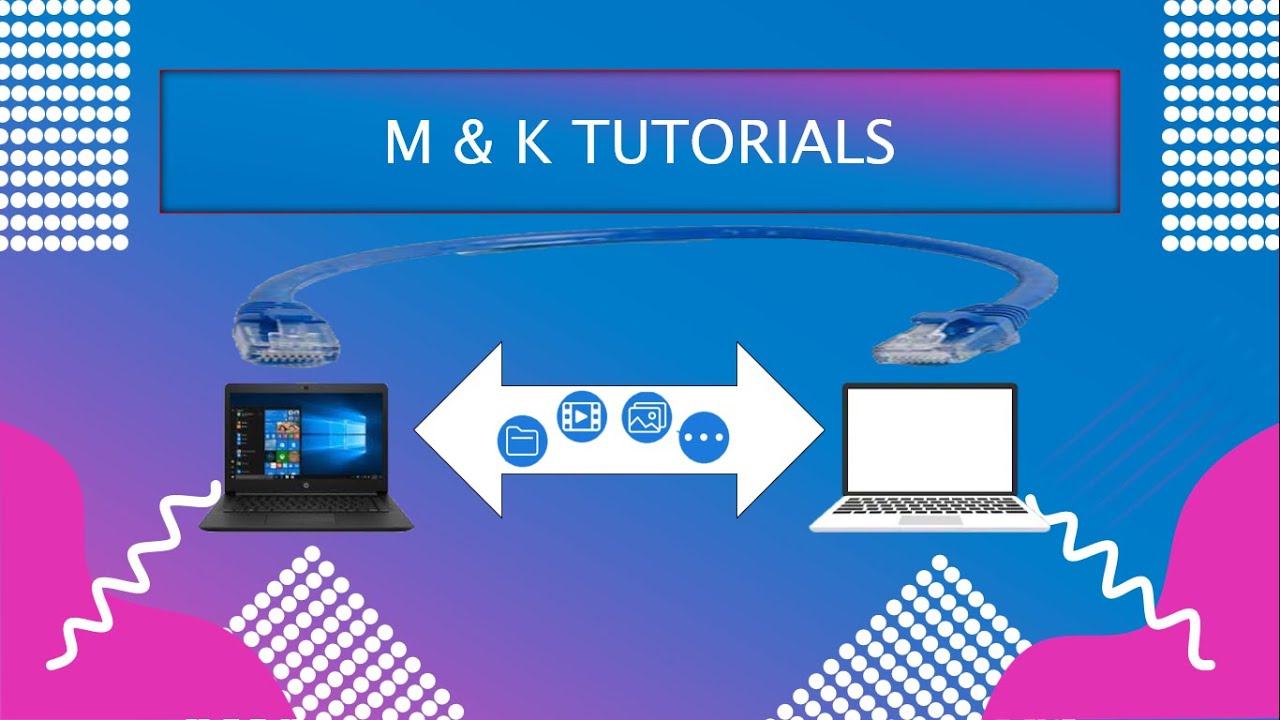 How to share files between 2 windows Laptops/PCs using Network/LAN ...