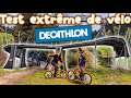 On teste 2 vlos enfant sur des pistes de vtt 