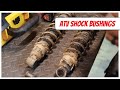 Replace ATV Shock Bushings - Brute Force 750