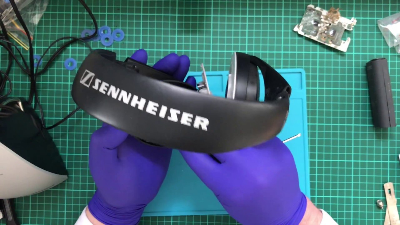 Sennheiser HDR-120 Clean and Taredown. - YouTube