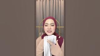 INSTANT HIJAB BERGO HUMA MADE OF COOLTECH JERSEY MATERIAL MELEYOT PASHMINA TOP CAN BE IN FOUR MODELS