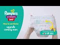 Pampers Cruisers 360 Got An Upgrade New E Z Off Tabs Usage Instructions Pampers Cruisers 360 Got An Upgrade New E Z Off Tabs Usage Instructions