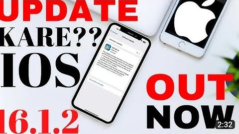 ios 16.1.2 nya version: How to update on iPhone and iPad