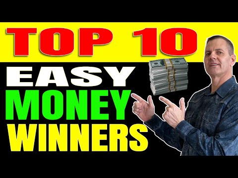 Top 10 HIGH GROWTH & Easy Money Stocks For Long Term Profits