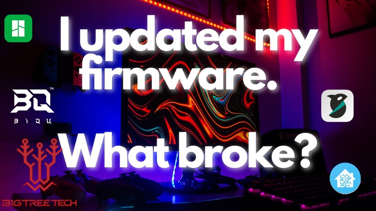 I updated my firmware - YouTube