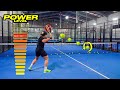 More power and slice in the volley with fran alameda 12