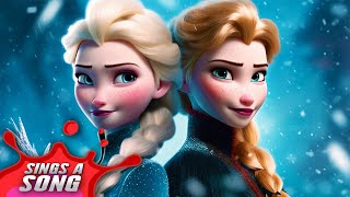 Video thumbnail of "Elsa And Anna Sing A Song (Frozen Recap Parody - Watch Before Frozen 2)"