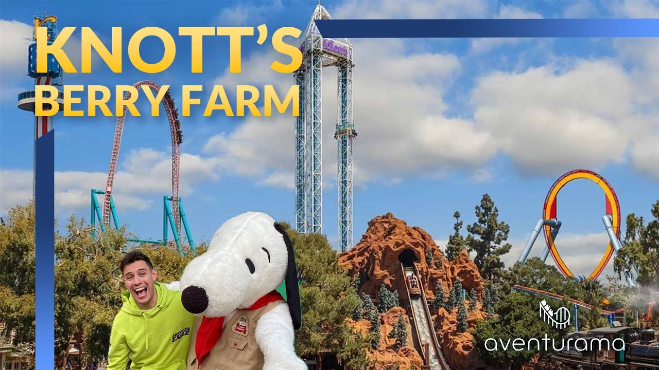 6 Horas En Knott’s Berry Farm Vlog YouTube