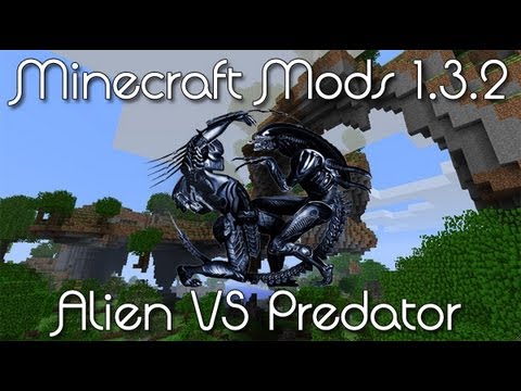 скачать майнкрафт 1.7.10 с модом alien vs predator #3