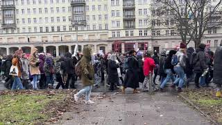 Демонстрация на 8 марта в Берлине