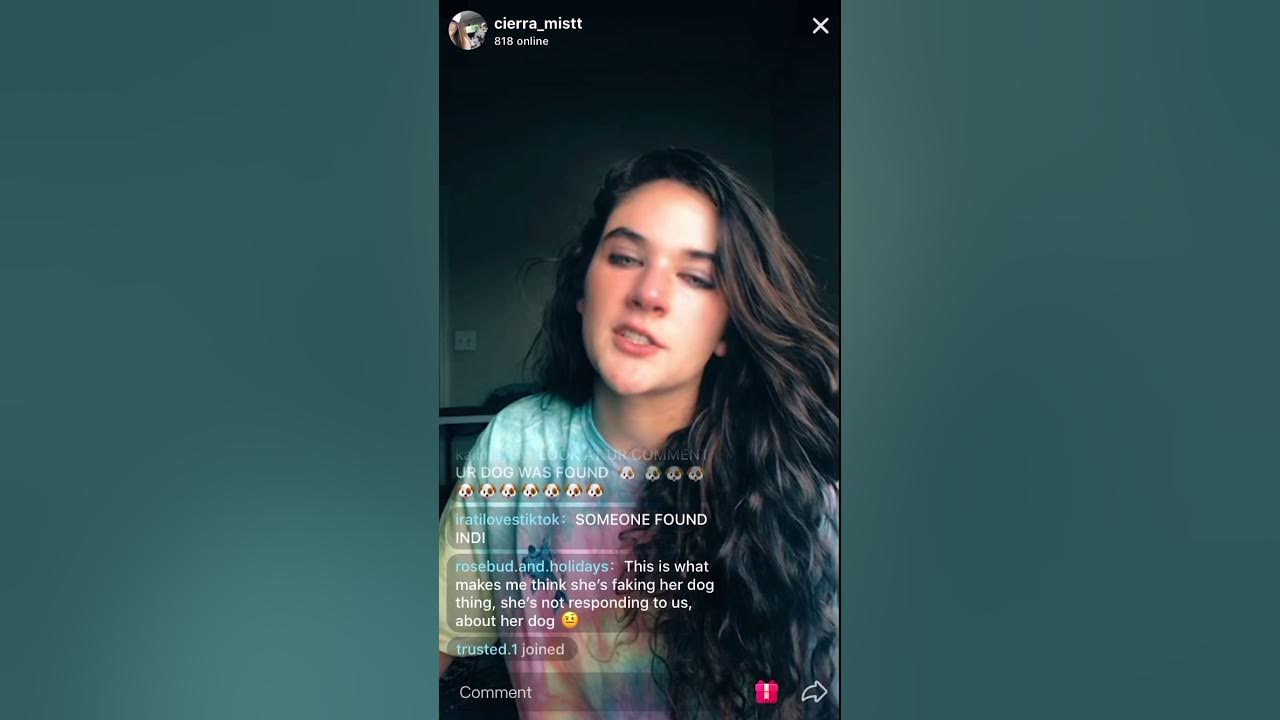Cierra_mistt tik tok live stream (7/9/20) YouTube