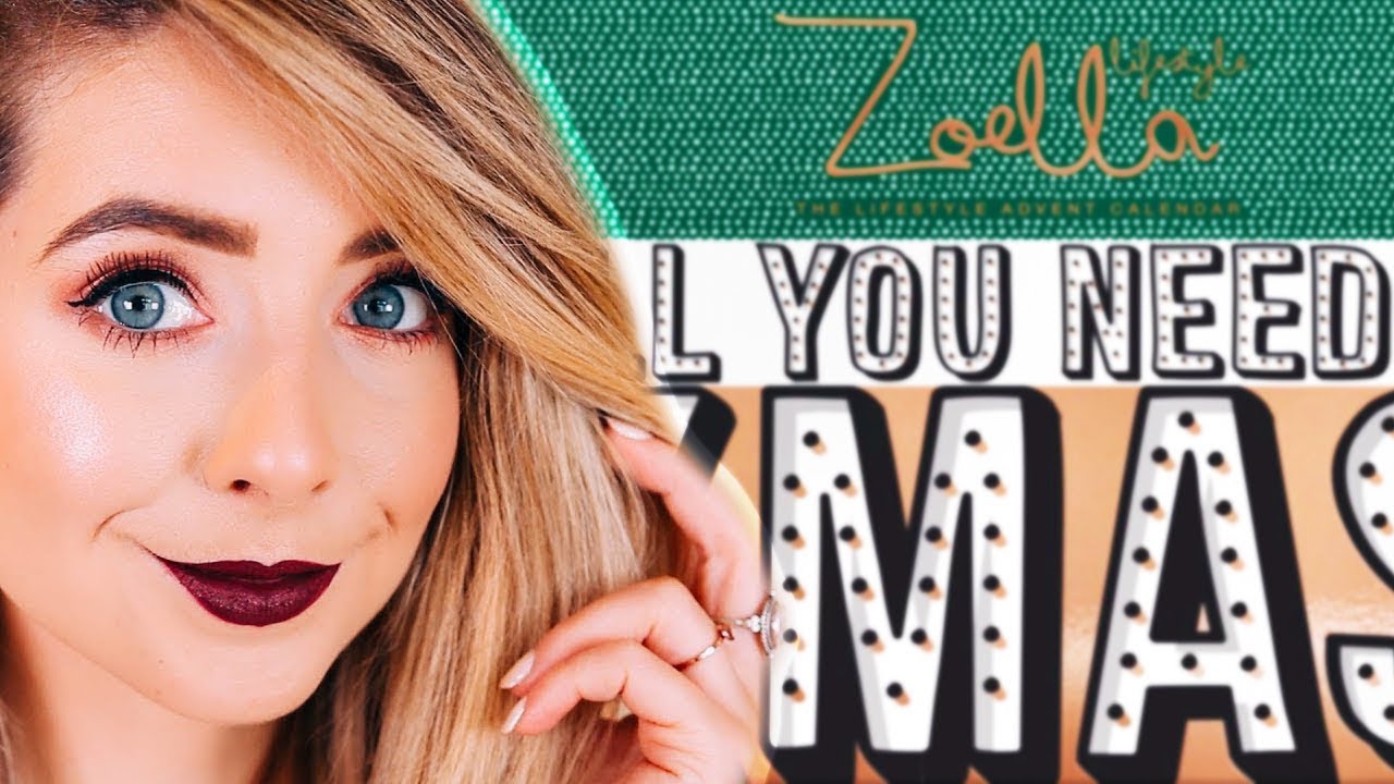 Zoella Zoella Zoella Advent Calendar Reviews Unboxings Twoti Youtube