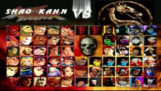 Mortal Kombat vs Street Fighter v2014 by DeathCold [M.U.G.E.N] [Mods]