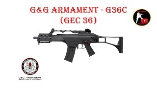 [ОБЗОР] G&G ARMAMENT - G36C GEC 36 AEG airsoft (страйкбол)