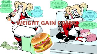Harley Quinn - Weight Gain Comic
