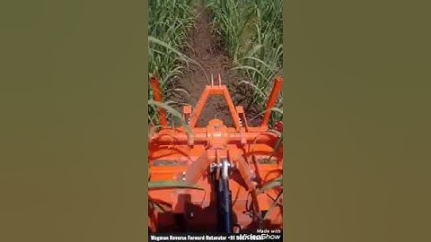 Reverse Forward Rotavator |  3.5 feet reverse forward rotavator