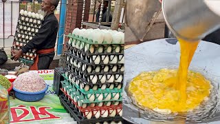 Desi Egg Omelette Sandwich - Faruk Faraji Special Egg Sandwich ? - Khulna Street Food