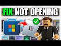 How To Fix Roblox In Microsoft Store Not Working (2025)