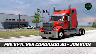 FREIGHTLINER CORONADO SD (jon-ruda) - ОБЗОР МОДА #ATS 1.49