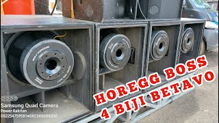 SUARA HOREGG 4 BETAVO TRIPLE MAGNET 3000 WATT | Maju Mapan Audio Batulicin