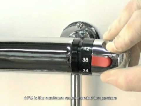 Shower Valve Temperature Adjustment Youtube