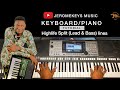 Highlife lead  bass lines tutorialbreakdownexplanations on keyboard