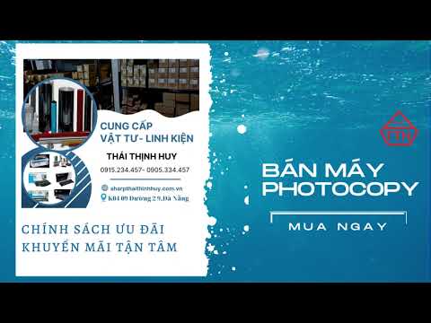 Video Dịch vụ bán máy photocopy Đà Nẵng - youtube