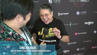 Dino Andrade Carpet Interview for MultiCon for World of Warcraft and Others