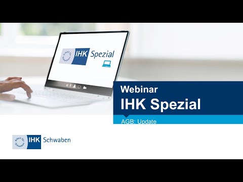 IHK Spezial Webinar: AGB: Update